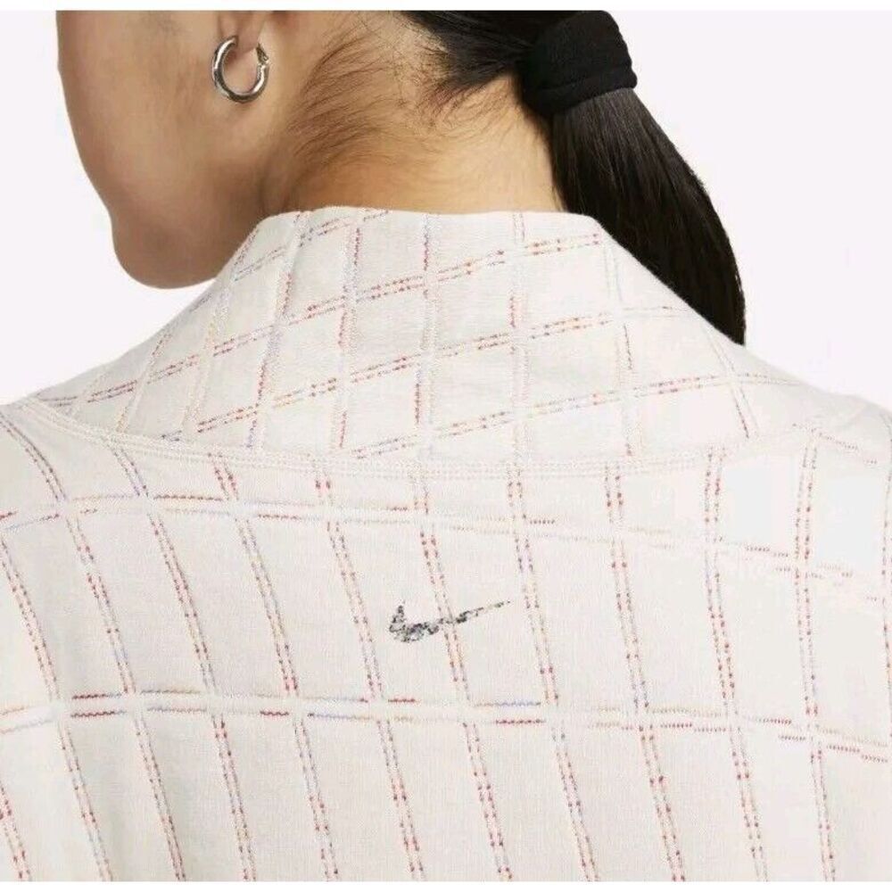 NIKE Womens Yoga Jacquard Reversible Cardigan Robe Size 1X Oversized NWT - Picture 6 of 13